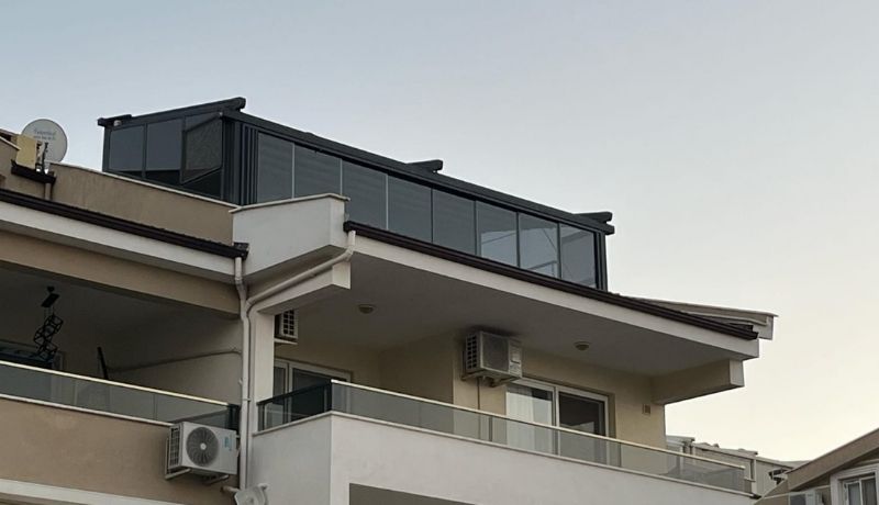 dikili kış bahçesi l tipi model
